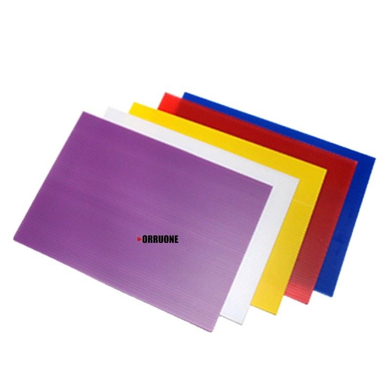 黒いコルフルート 2400 x 1200 Correxシートの床の保護2mm-12mm