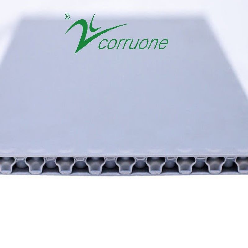 反スリップ波形のプラスチック カバー2mm-12mm Correx保護ロール