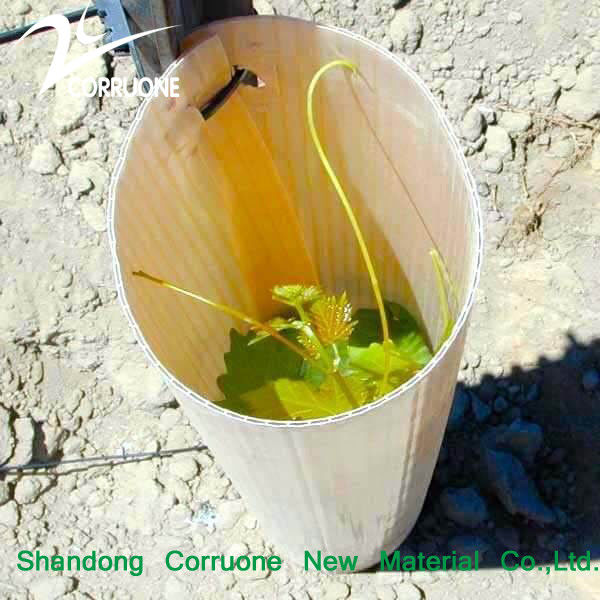 持続可能な植樹のための可変可再生可再生緑色波紋プラスチック木管