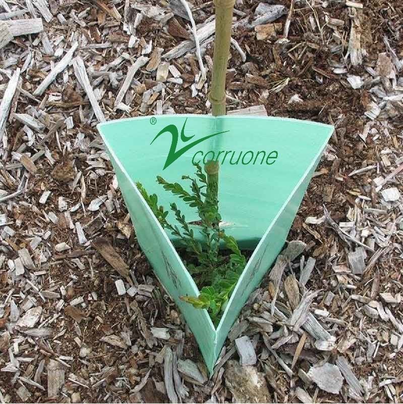 コルフルート Plantraの木の保護装置PPの波形の木の監視管